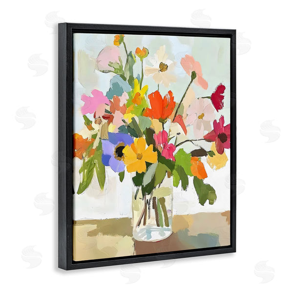 Stupell Industries Riley B | Cheerful Summer Garden Blooms