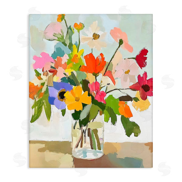 stupell industries Riley B | Cheerful Summer Garden Blooms