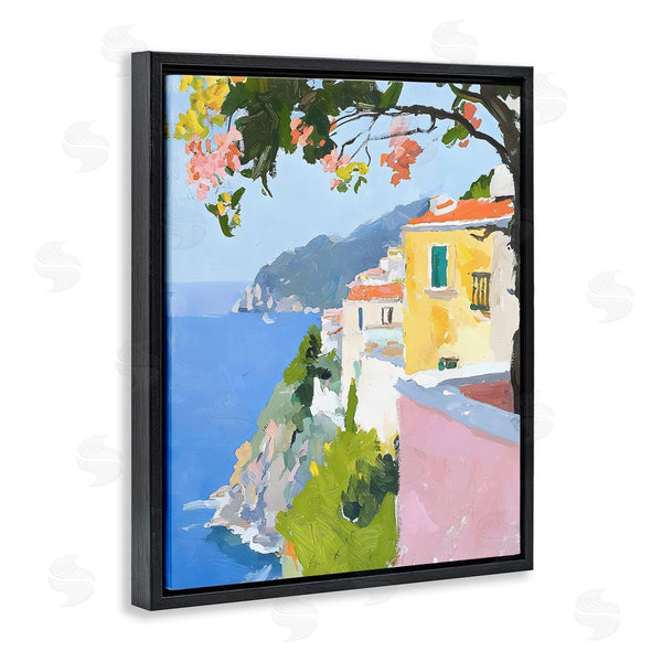 Stupell Industries Riley B | Coastal Italian Sea View