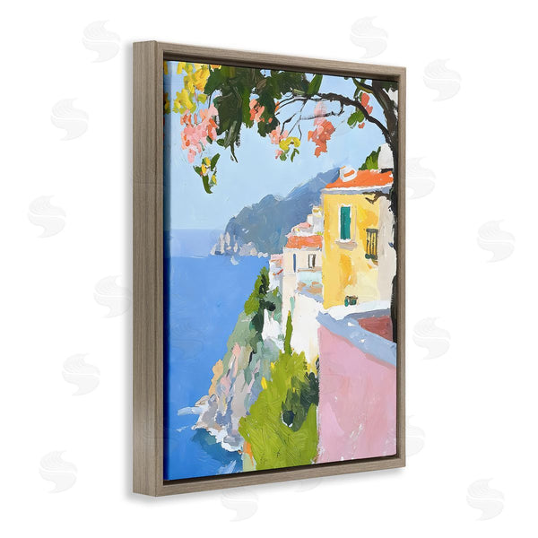 Stupell Industries Riley B | Coastal Italian Sea View