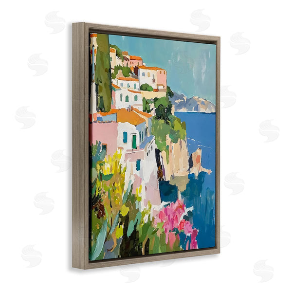 Stupell Industries Riley B | Italian Coast Abstraction