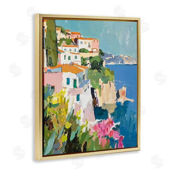 Stupell Industries Riley B | Italian Coast Abstraction