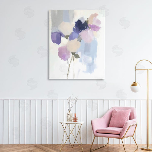Stupell Industries Riley B | Lavender Haze Abstract Florals Wall Art