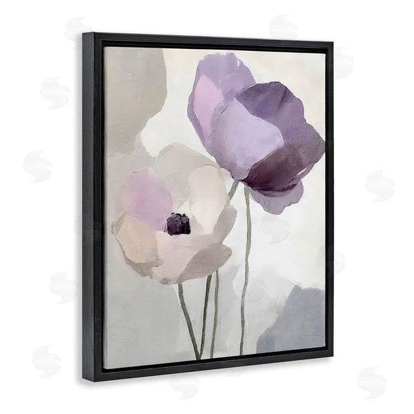 Stupell Industries Riley B | Lavender Haze Floral Pair Wall Art