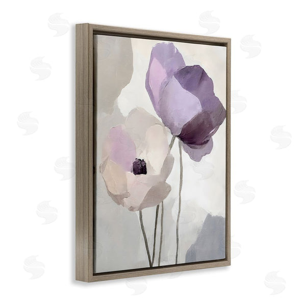 Stupell Industries Riley B | Lavender Haze Floral Pair Wall Art
