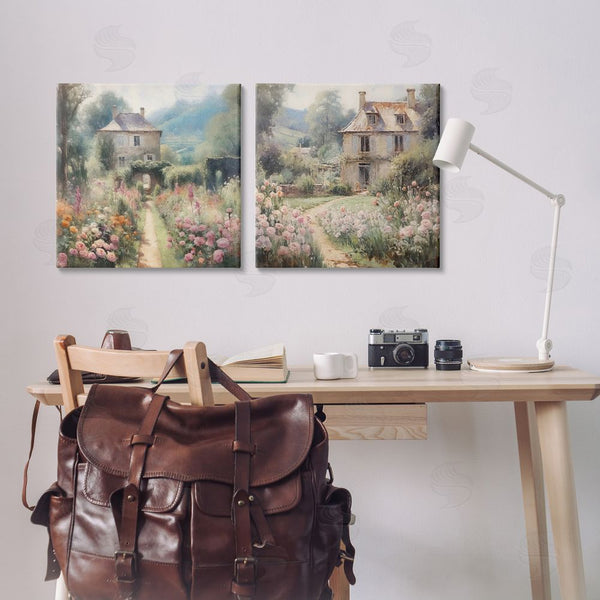 Stupell Industries Riley B | Quaint French Country Garden Wall Art