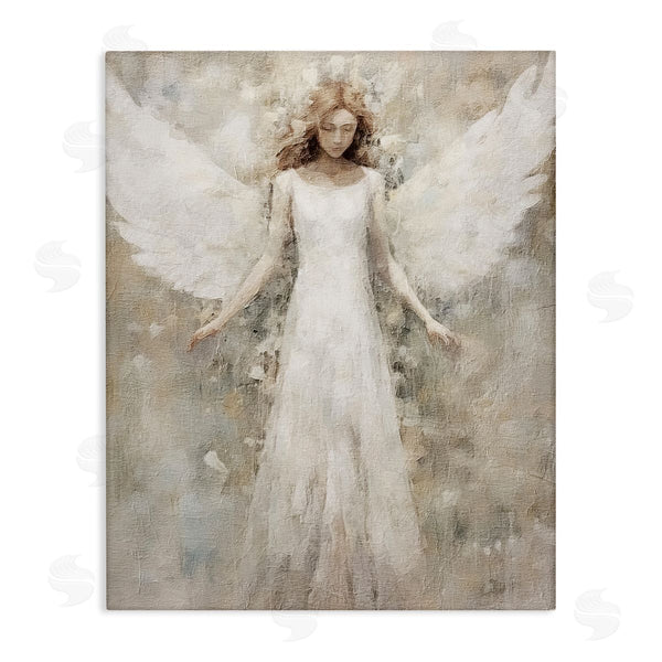 stupell industries Riley B | Soft Abstract Angel Wall Art