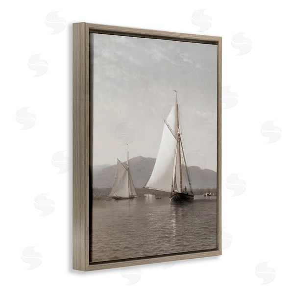Stupell Industries Riley B | Soft Vintage Coastal Boat
