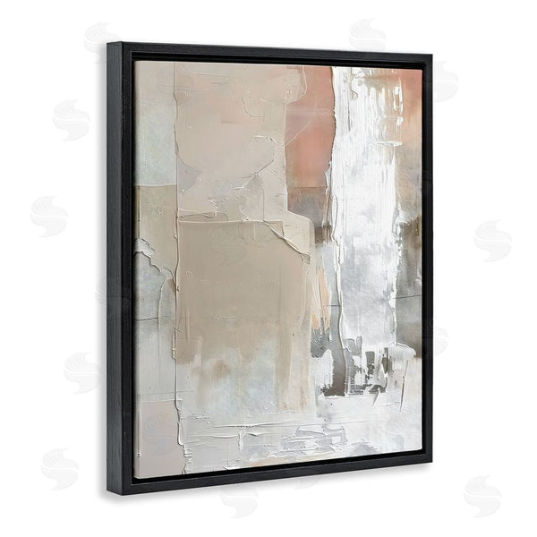 Stupell Industries Riley B | Subtle Blush Abstract Wall Art