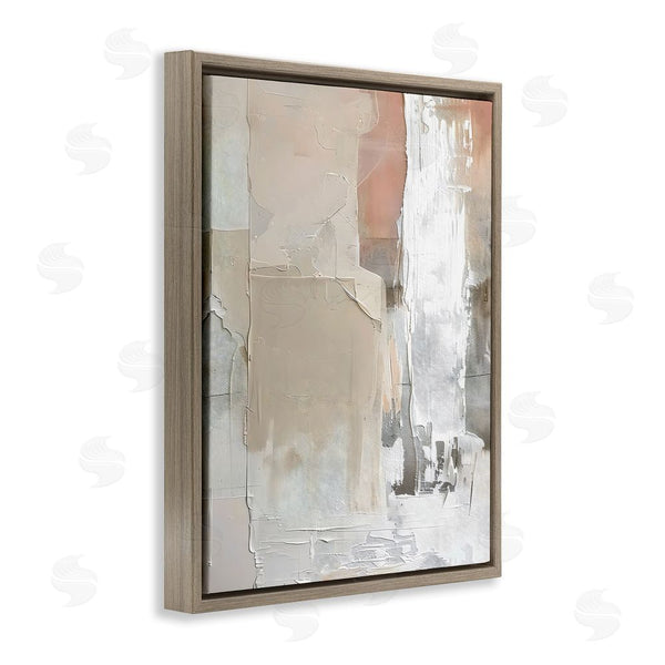 Stupell Industries Riley B | Subtle Blush Abstract Wall Art