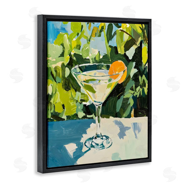 Stupell Industries Riley B | Summer Cocktail With Orange