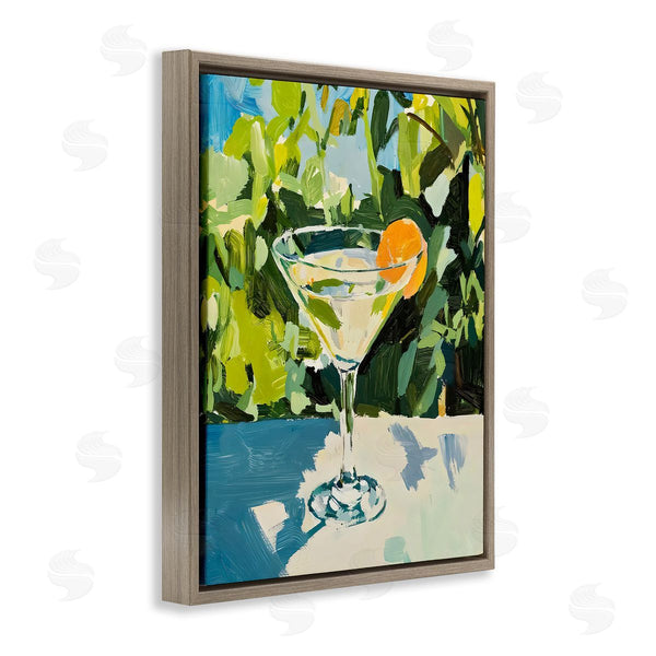 Stupell Industries Riley B | Summer Cocktail With Orange