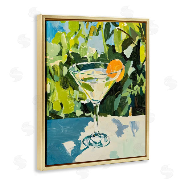 Stupell Industries Riley B | Summer Cocktail With Orange