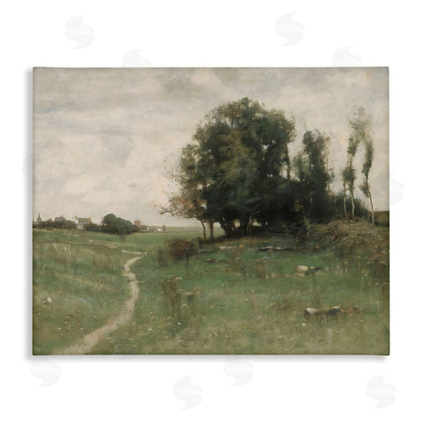 stupell industries Riley B | Vintage Farmhouse Countryside Path Wall Art