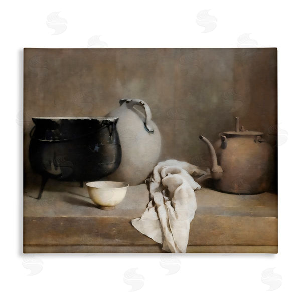 stupell industries Riley B | Vintage Farmhouse Vase Still Life Wall Art