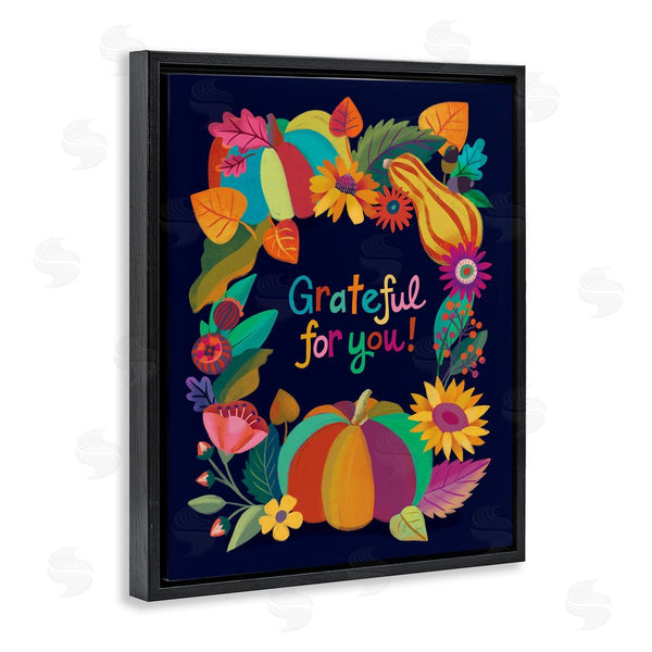 Stupell Industries Riley Hutchens | Grateful For You Gourds
