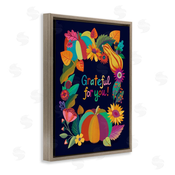 Stupell Industries Riley Hutchens | Grateful For You Gourds