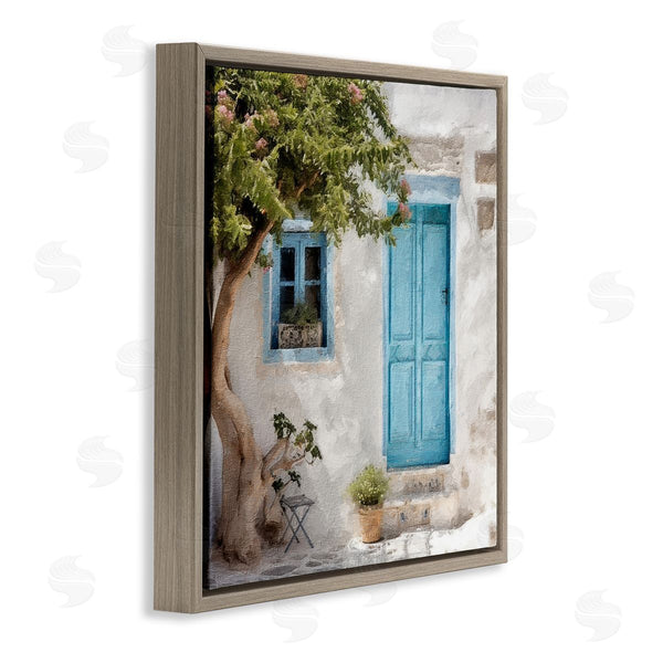 Stupell Industries RileyB | Blue Door And Tree Wall Art
