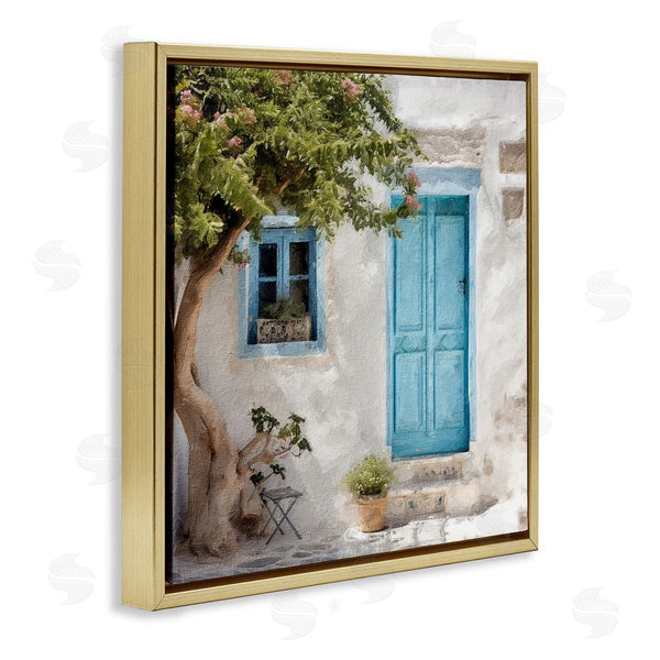 Stupell Industries RileyB | Blue Door And Tree Wall Art