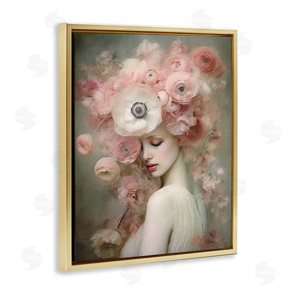 Stupell Industries RileyB | Blush Florals Portrait Wall Art