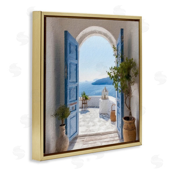Stupell Industries RileyB | Coastal Doorway To Sea Wall Art