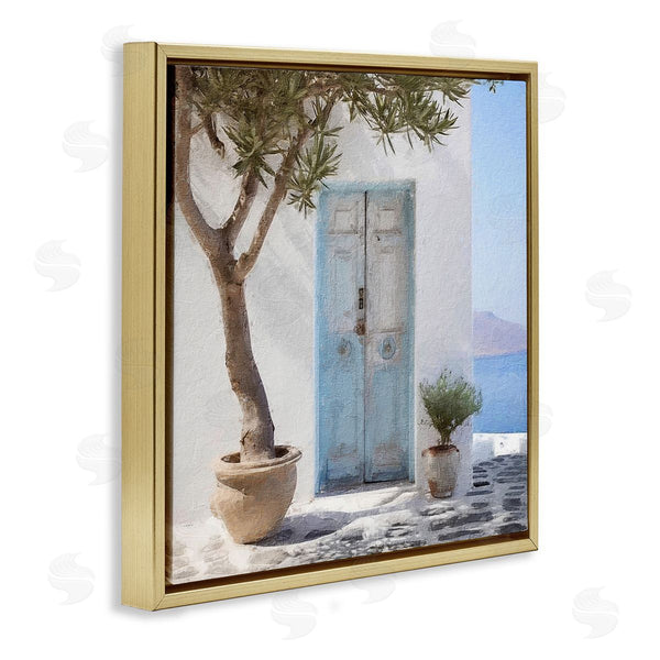 Stupell Industries RileyB | Coastal Greek Door Wall Art
