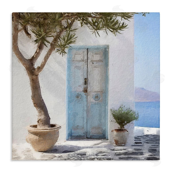stupell industries RileyB | Coastal Greek Door Wall Art