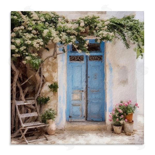 stupell industries RileyB | Greek Doorway with Tree Wall Art
