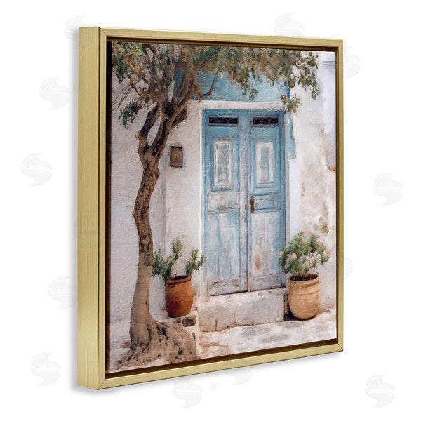 Stupell Industries RileyB | Tree And Blue Doorway Wall Art
