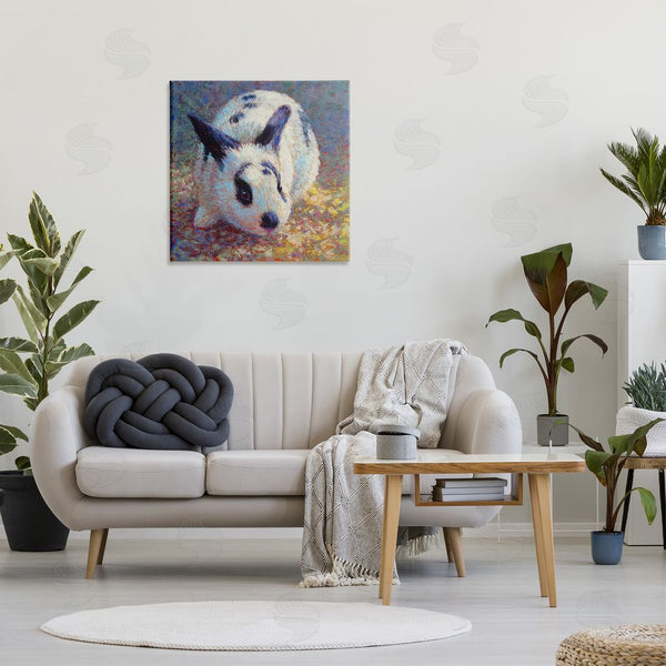 Stupell Industries Rita Kirkman | Abstract Spotted Rabbit Wall Art