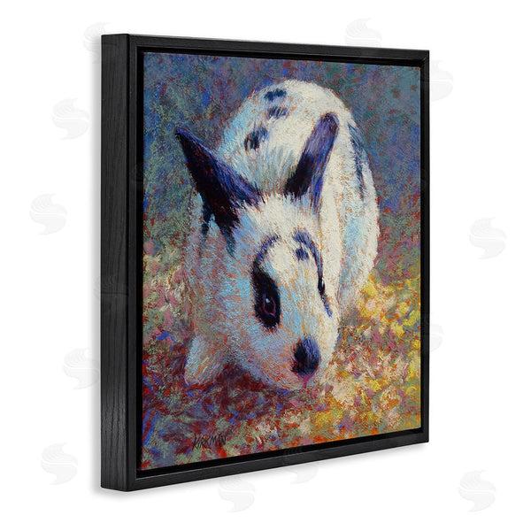 Stupell Industries Rita Kirkman | Abstract Spotted Rabbit Wall Art