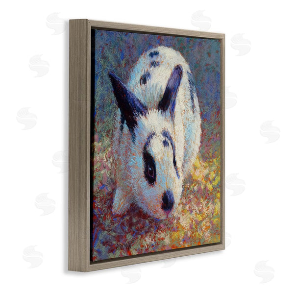 Stupell Industries Rita Kirkman | Abstract Spotted Rabbit Wall Art