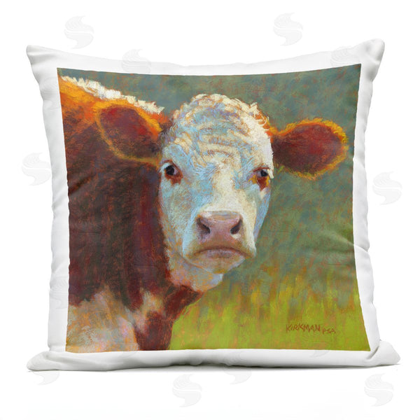 Stupell Industries Rita Kirkman | Cattle Grazing Farmland Grass Printed Throw Pillow