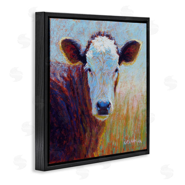 Stupell Industries Rita Kirkman | Country Cow Gazing Painting Wall Art