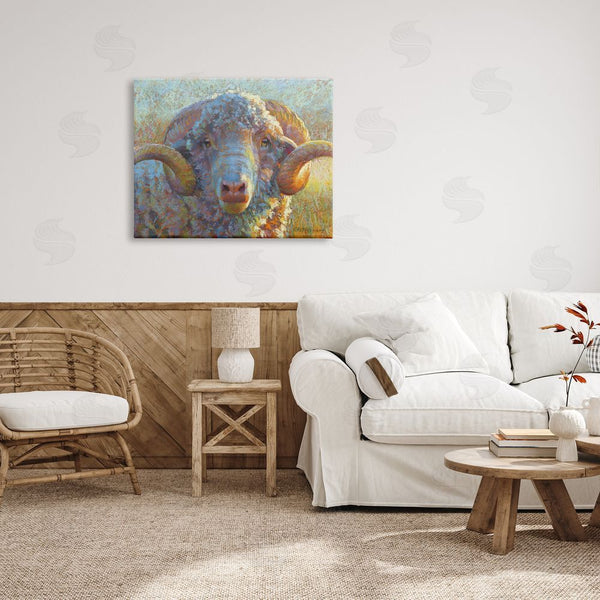Stupell Industries Rita Kirkman | Country Sheep Modern Portrait Wall Art