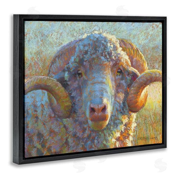 Stupell Industries Rita Kirkman | Country Sheep Modern Portrait Wall Art