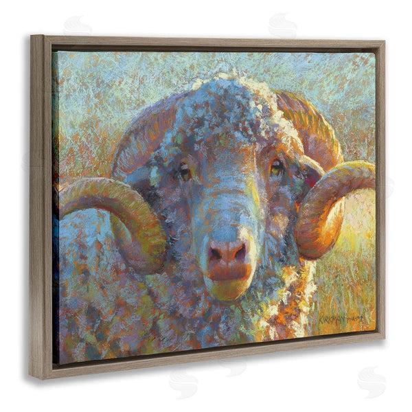 Stupell Industries Rita Kirkman | Country Sheep Modern Portrait Wall Art