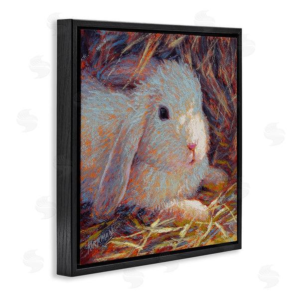 Stupell Industries Rita Kirkman | Impressionist Rabbit Painting Wall Art