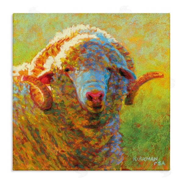 stupell industries Rita Kirkman | Impressionist Sheep Country Portrait Wall Art