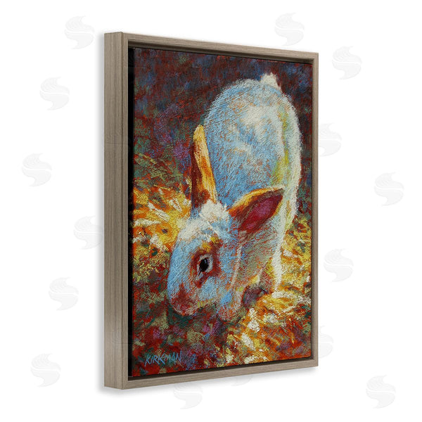 Stupell Industries Rita Kirkman | Rabbit Pointillism Portrait Wall Art
