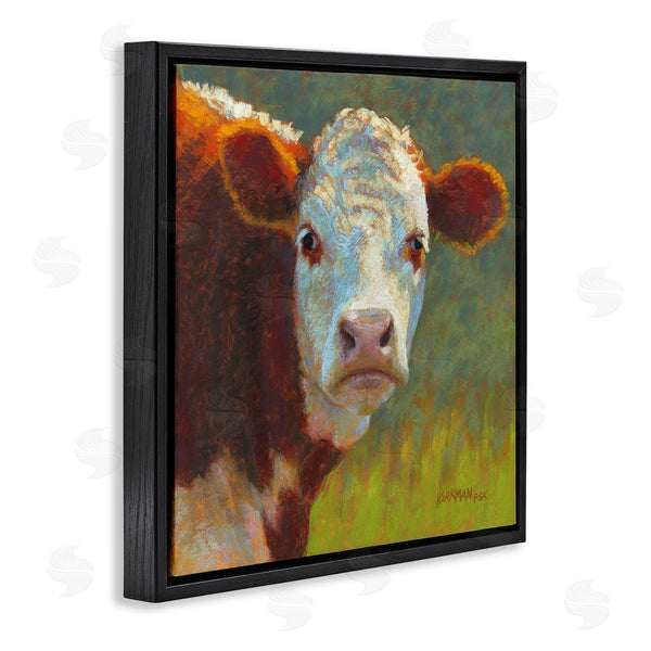 Stupell Industries Rita Kirkman | Rural Wildlife Cow Portrait Wall Art