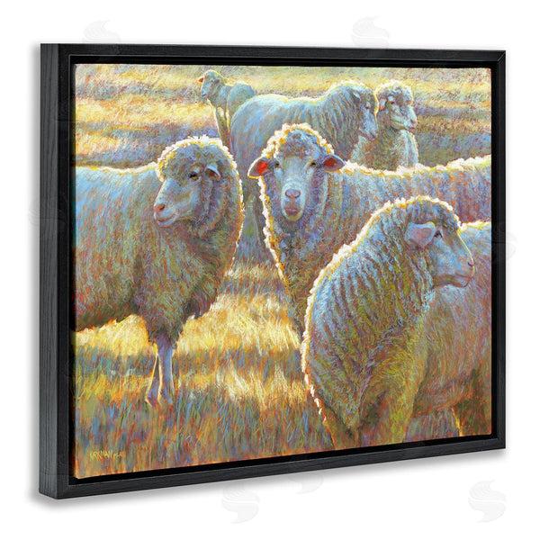 Stupell Industries Rita Kirkman | Sheep Herd Grazing Grassland Wall Art