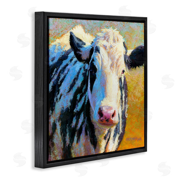 Stupell Industries Rita Kirkman | Spotted Cow Animal Portrait Wall Art