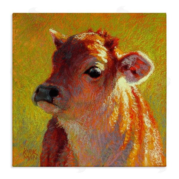 stupell industries Rita Kirkman | Sunlit Calf Painting Wall Art