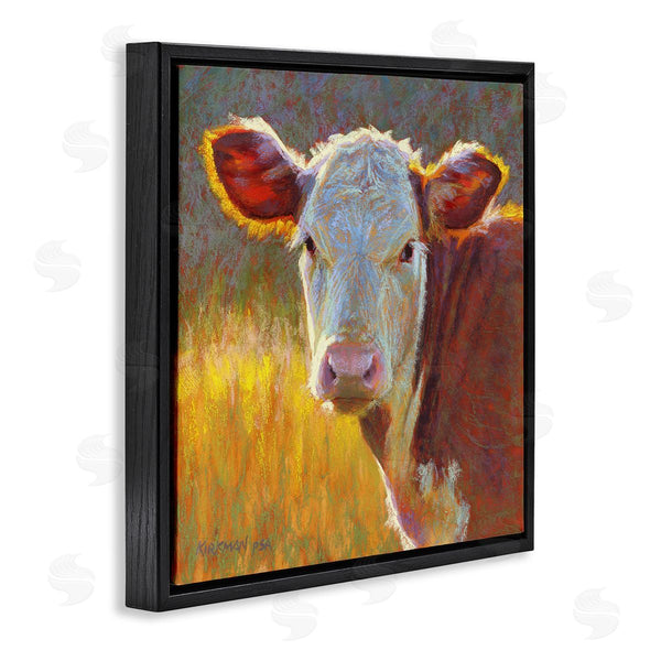 Stupell Industries Rita Kirkman | Sunlit Farm Animal Cattle Wall Art