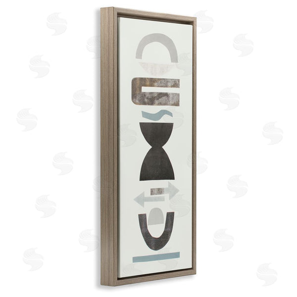 Stupell Industries Rob Delamater | Bohemian Totem Shapes Stacked Arrows Arches Wall Art