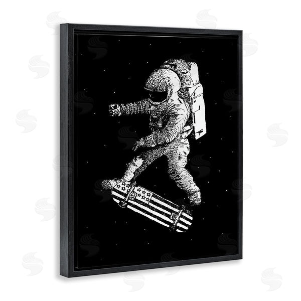 Stupell Industries Robert Farkas | USA Astronaut Skateboarding