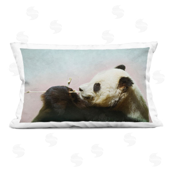 stupell industries Roberta Murray | Wild Panda & Bamboo Printed Throw Pillow