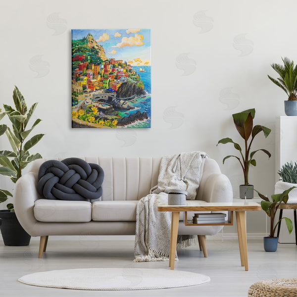 Stupell Industries Robin Altman | Cinque Terre View Wall Art