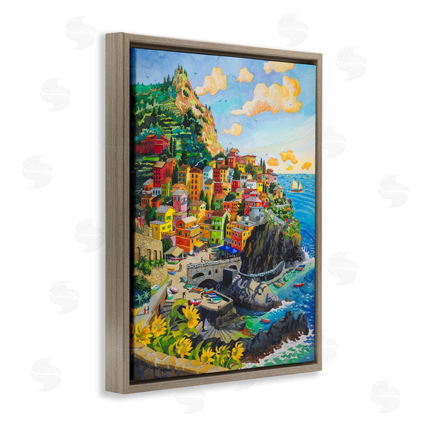 Stupell Industries Robin Altman | Cinque Terre View Wall Art